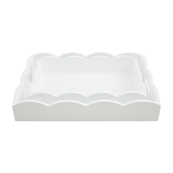 Scallop Lacquer Tray
