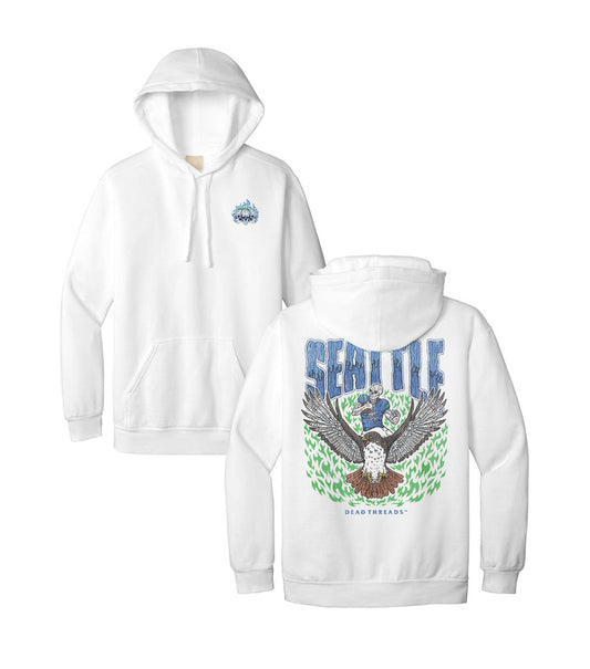 SEATTLE FOOTBALL - “DT ESSENTIAL" HOODIE – Hoodie – Dead Threads Apparel
