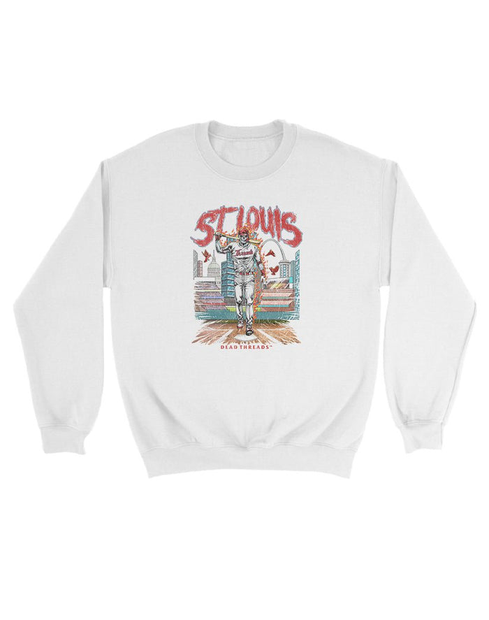 ST. LOUIS BASEBALL KIDS CREWNECK SWEATSHIRT – Kids clothes – Dead Threads Apparel
