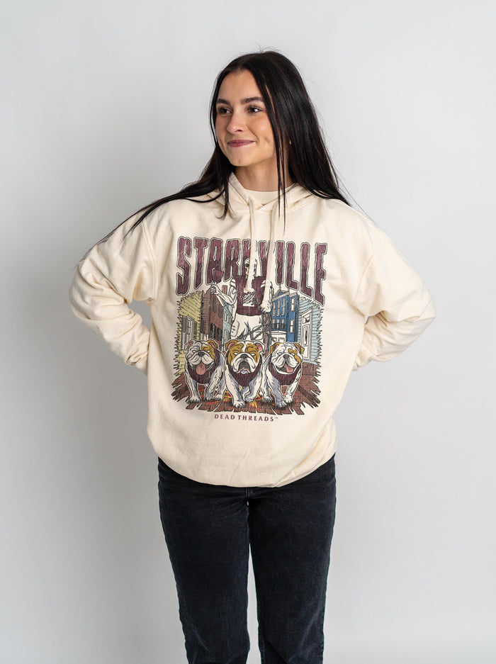 STARKVILLE FOOTBALL - LIGHTWEIGHT HOODIE – Lightweight – Dead Threads Apparel