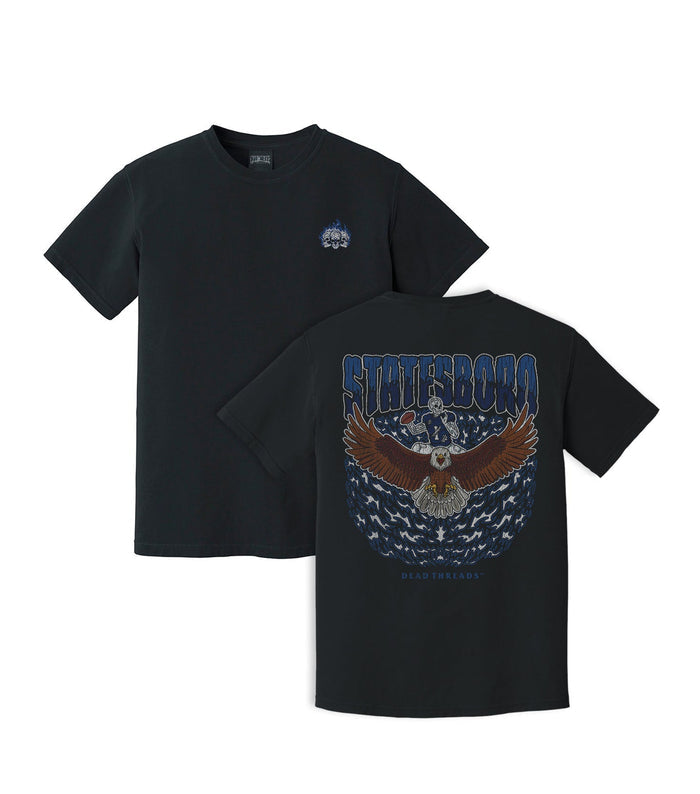 STATESBORO FOOTBALL - “3 SKULL” PREMIUM T - SHIRT – T-Shirt – Dead Threads Apparel