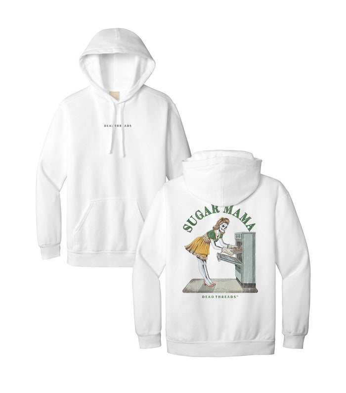 SUGAR MAMA - “DT ESSENTIAL" HOODIE - skeleton skull t-shirt — Dead Threads Apparel