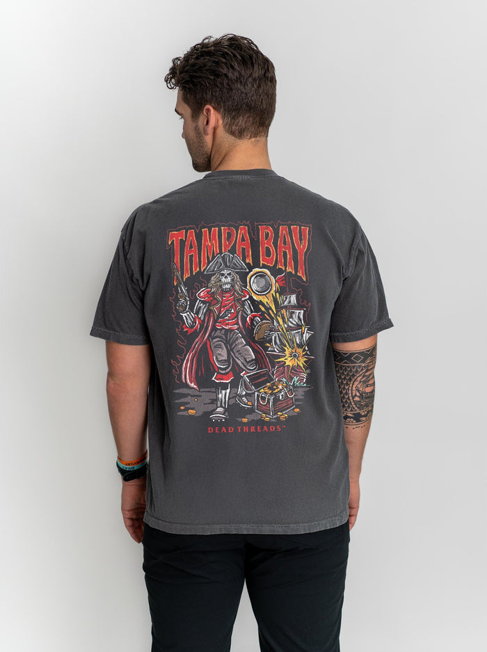 TAMPA BAY FOOTBALL - “DT ESSENTIAL" PREMIUM T - SHIRT – T-Shirt – Dead Threads Apparel