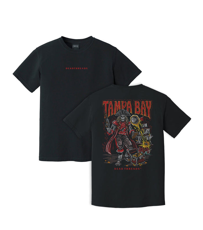 TAMPA BAY FOOTBALL - “DT ESSENTIAL" PREMIUM T - SHIRT – T-Shirt – Dead Threads Apparel