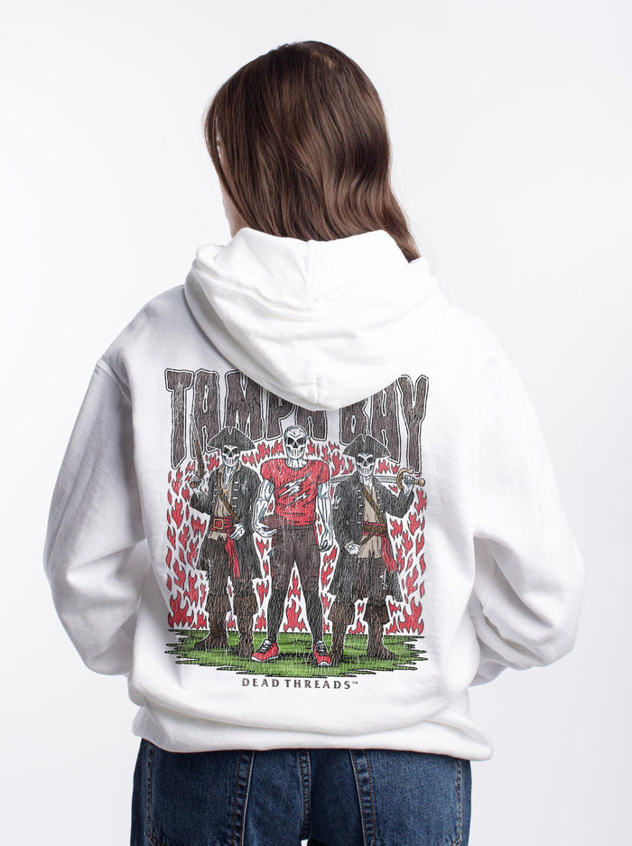 TAMPA BAY FOOTBALL v2 - “DT ESSENTIAL" HOODIE – Hoodie – Dead Threads Apparel