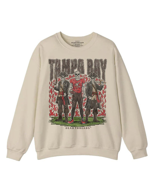 TAMPA BAY FOOTBALL v2 CREWNECK SWEATSHIRT – Sweatshirt – Dead Threads Apparel