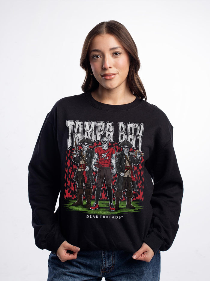 TAMPA BAY FOOTBALL v2 CREWNECK SWEATSHIRT – Sweatshirt – Dead Threads Apparel