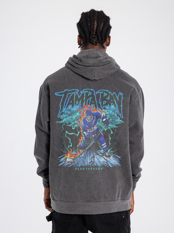 TAMPA BAY HOCKEY - “DT ESSENTIAL" HOODIE – Hoodie – Dead Threads Apparel