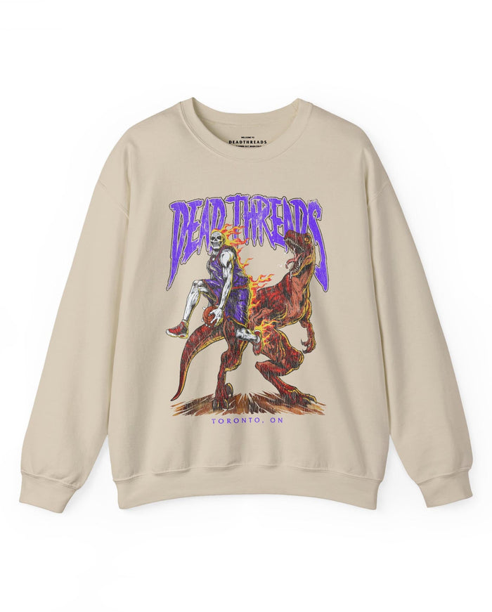 TORONTO BASKETBALL - CREWNECK SWEATSHIRT – Sweatshirt – Dead Threads Apparel