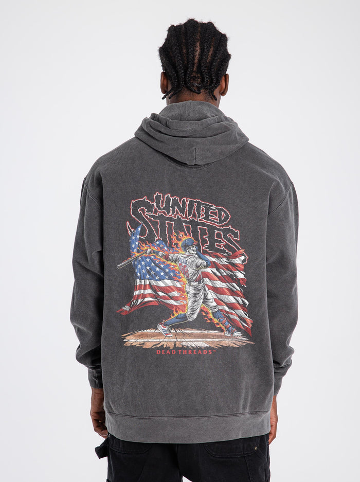 USA BASEBALL - “DT ESSENTIAL" HOODIE – Hoodie – Dead Threads Apparel