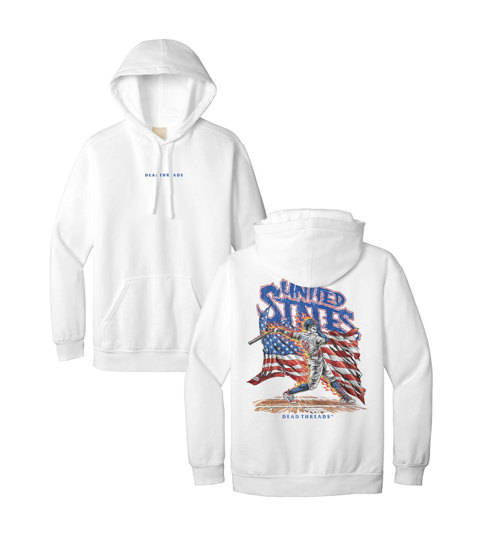 USA BASEBALL - “DT ESSENTIAL" HOODIE – Hoodie – Dead Threads Apparel