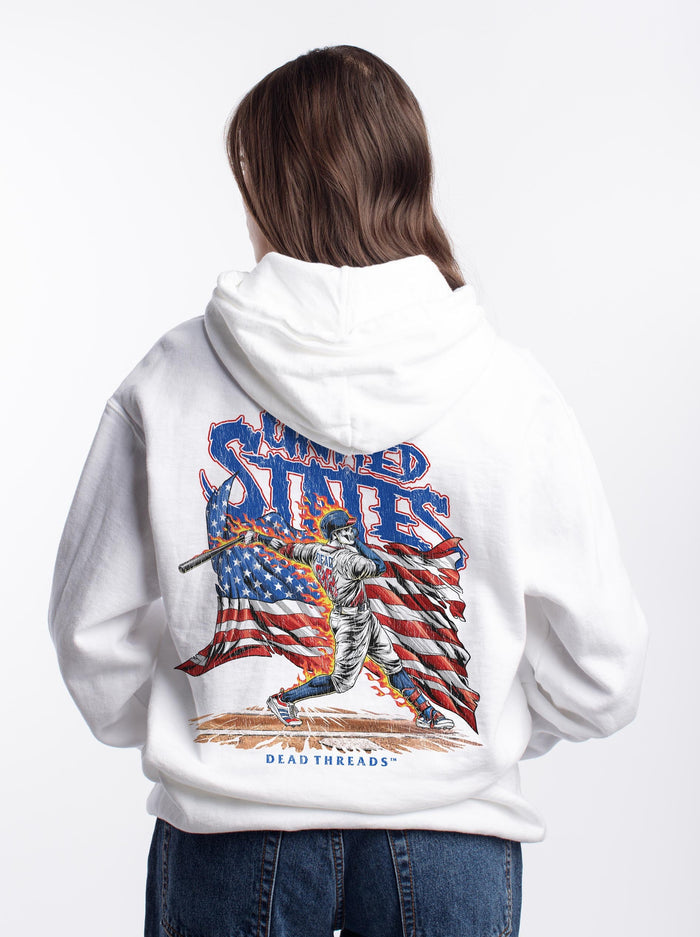 USA BASEBALL - “DT ESSENTIAL" HOODIE – Hoodie – Dead Threads Apparel