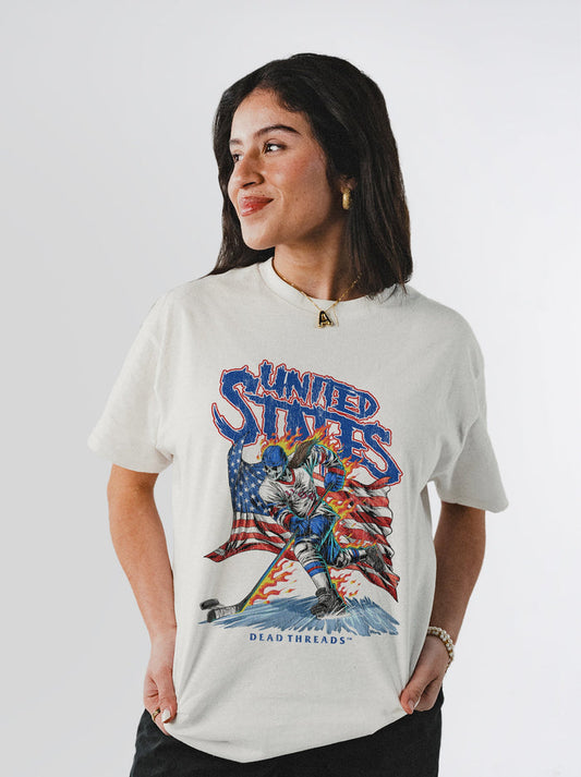 USA HOCKEY v1 (WOMEN) – T-Shirt – Dead Threads Apparel