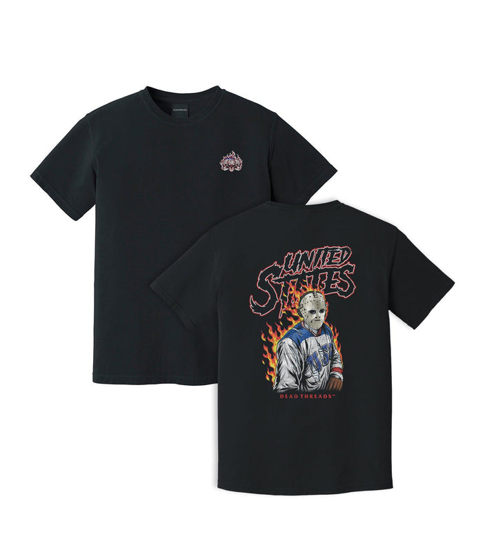 USA HOCKEY v2 - “3 SKULL” PREMIUM T - SHIRT – T-Shirt – Dead Threads Apparel