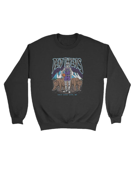 UTAH BASKETBALL - KIDS CREWNECK SWEATSHIRT
