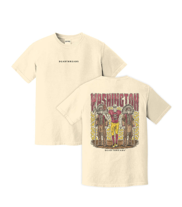 WASHINGTON FOOTBALL v2 - “DT ESSENTIAL" PREMIUM T - SHIRT – T-Shirt – Dead Threads Apparel