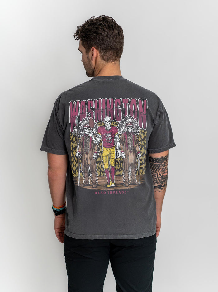WASHINGTON FOOTBALL v2 - “DT ESSENTIAL" PREMIUM T - SHIRT – T-Shirt – Dead Threads Apparel