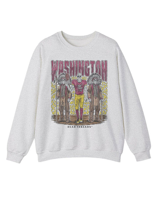 WASHINGTON FOOTBALL v2 CREWNECK SWEATSHIRT – Sweatshirt – Dead Threads Apparel