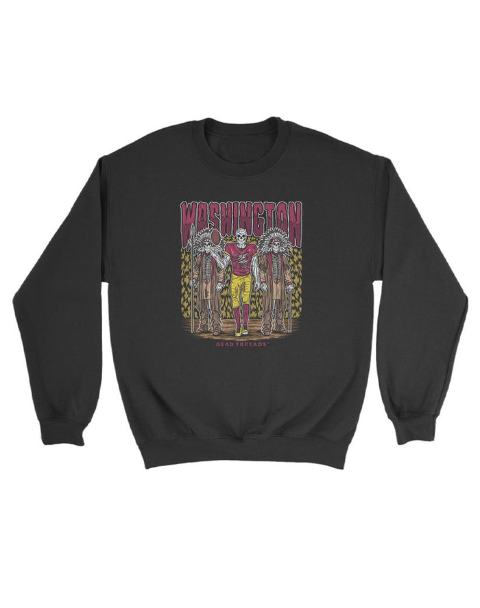 WASHINGTON FOOTBALL v2 KIDS CREWNECK SWEATSHIRT – Kids clothes – Dead Threads Apparel