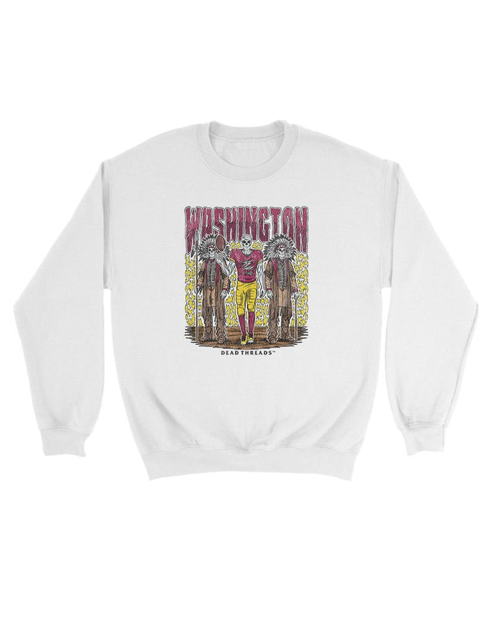 WASHINGTON FOOTBALL v2 KIDS CREWNECK SWEATSHIRT – Kids clothes – Dead Threads Apparel