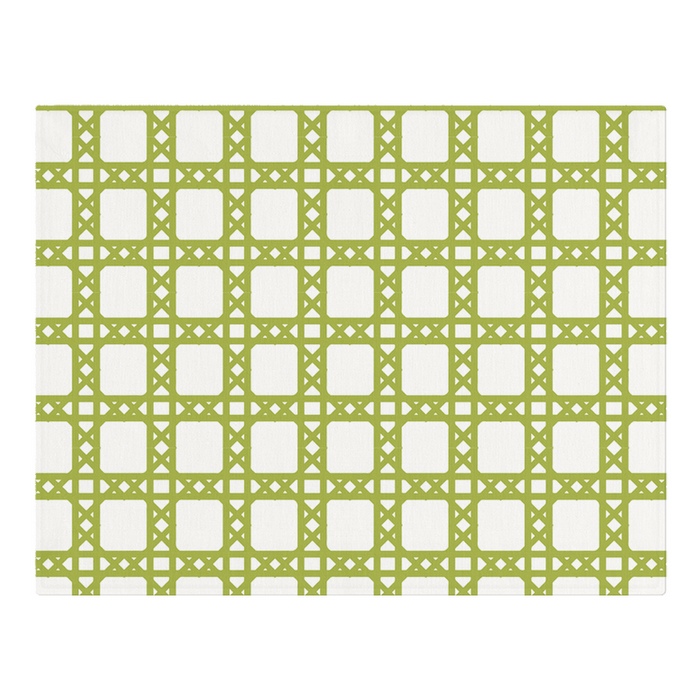Woven Placemat - Chippendale Green