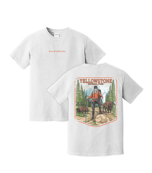 YELLOWSTONE NATIONAL PARK (FEMALE) - “DT ESSENTIAL" PREMIUM T - SHIRT – T-Shirt – Dead Threads Apparel