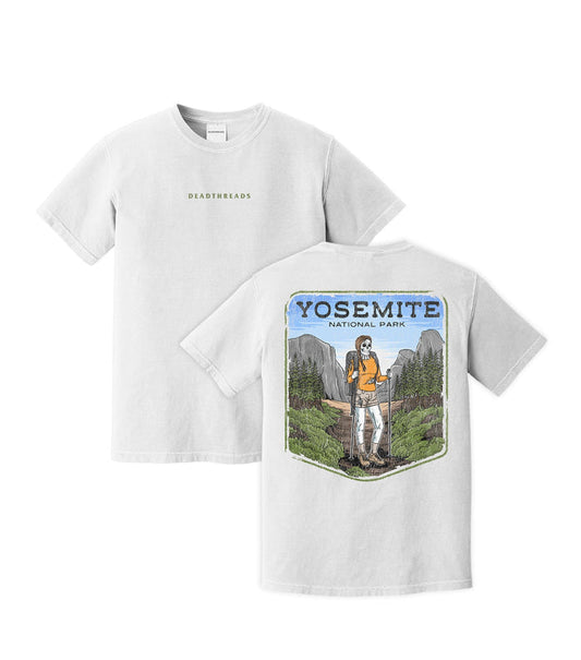 YOSEMITE NATIONAL PARK (FEMALE) - “DT ESSENTIAL" PREMIUM T - SHIRT – T-Shirt – Dead Threads Apparel