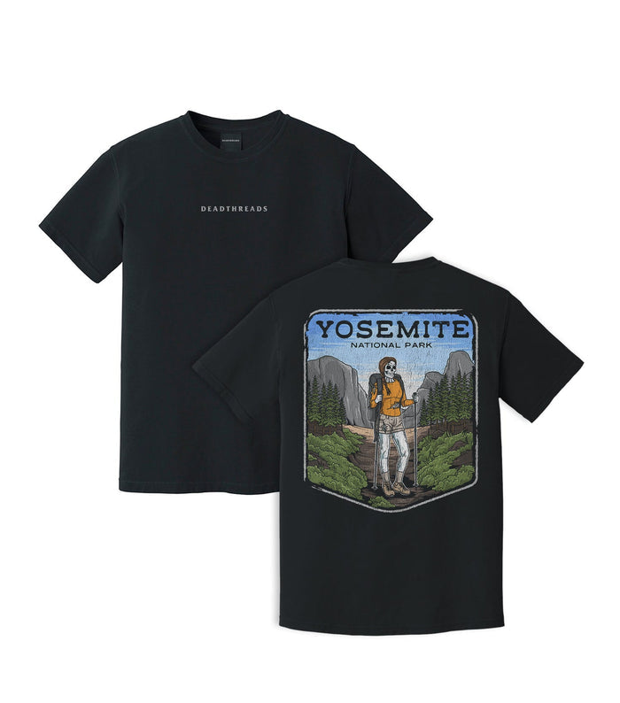 YOSEMITE NATIONAL PARK (FEMALE) - “DT ESSENTIAL" PREMIUM T - SHIRT – T-Shirt – Dead Threads Apparel