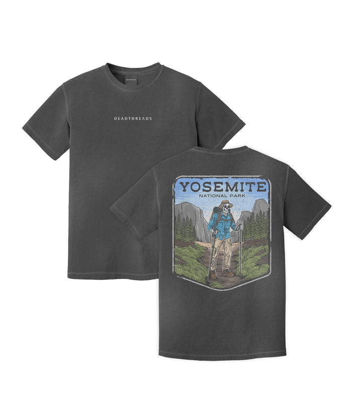 YOSEMITE NATIONAL PARK (MALE) - “DT ESSENTIAL" PREMIUM T - SHIRT – T-Shirt – Dead Threads Apparel
