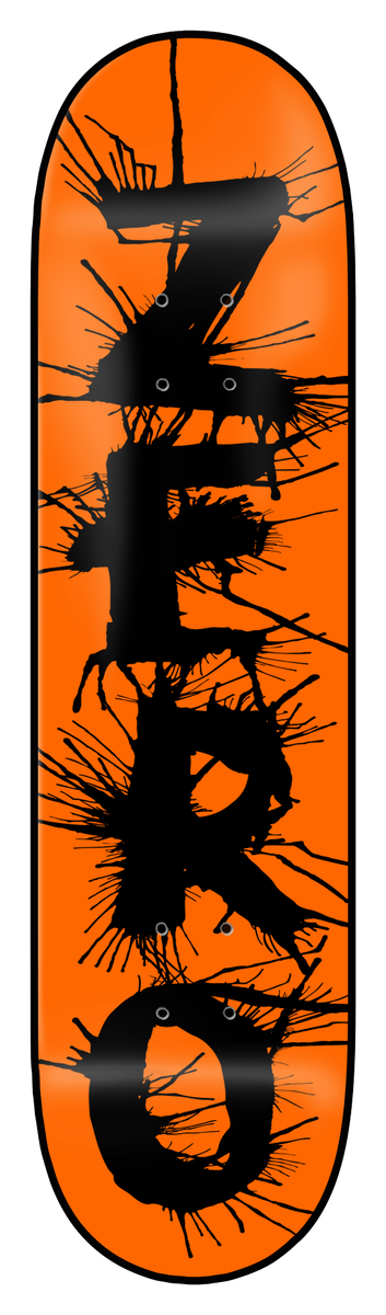 ZERO DISORDER BLACK DIPPED DECK (8.25)